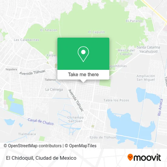 El Chidoquil map