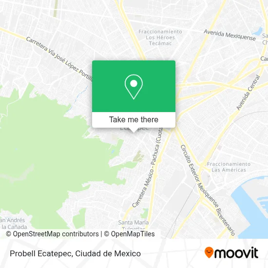 Probell Ecatepec map