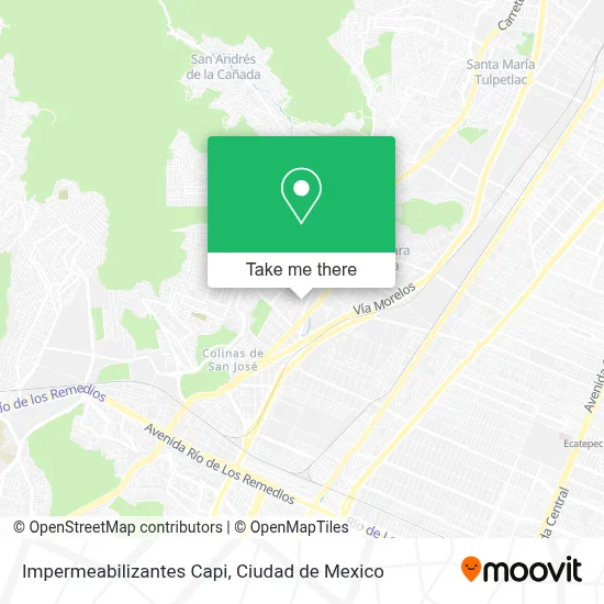 Impermeabilizantes Capi map