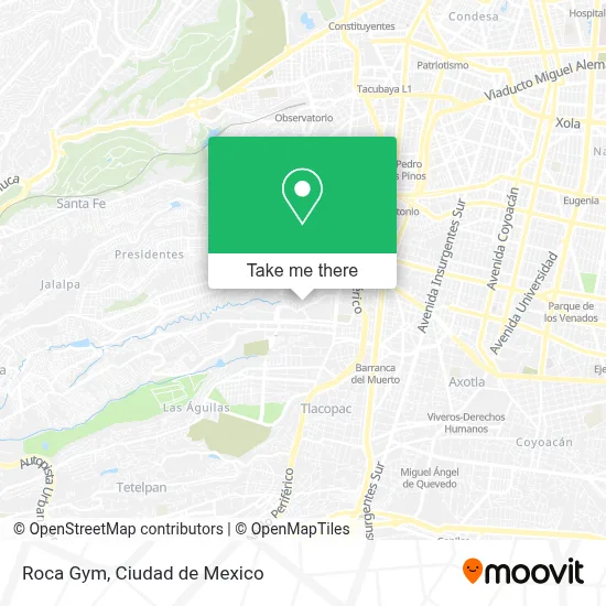 Roca Gym map