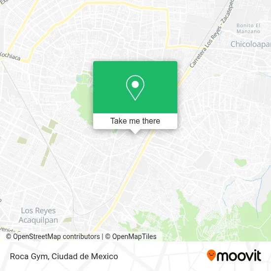 Roca Gym map
