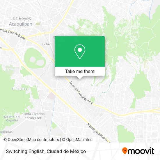 Switching English map