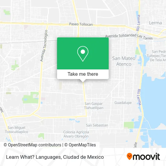 Learn What? Languages map
