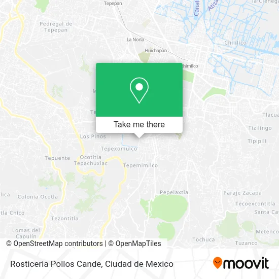 Rosticeria Pollos Cande map