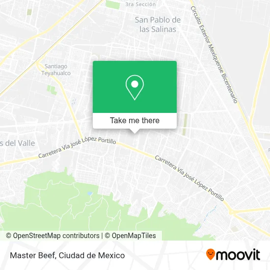 Master Beef map