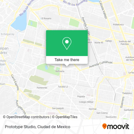 Prototype Studio map