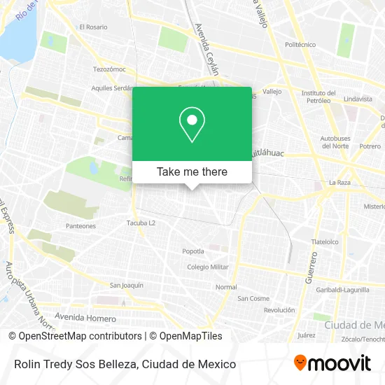 Rolin Tredy Sos Belleza map