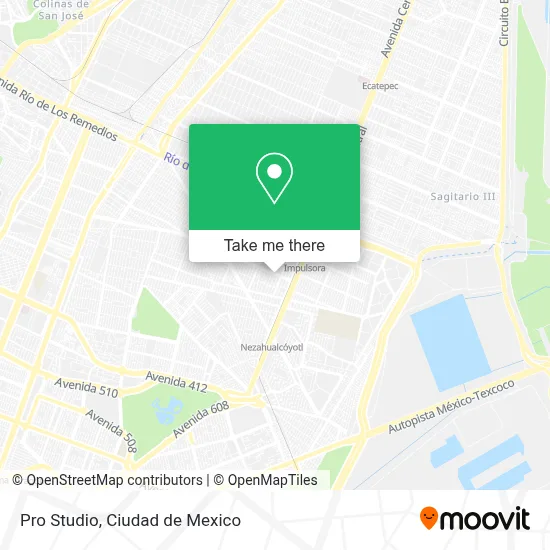 Studio Pro map