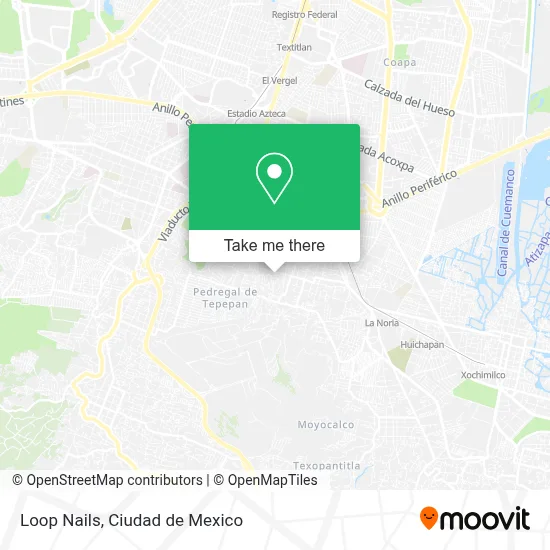 Loop Nails map