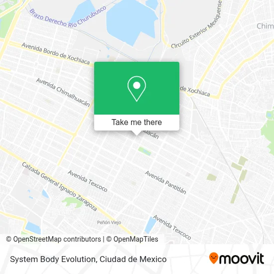 System Body Evolution map