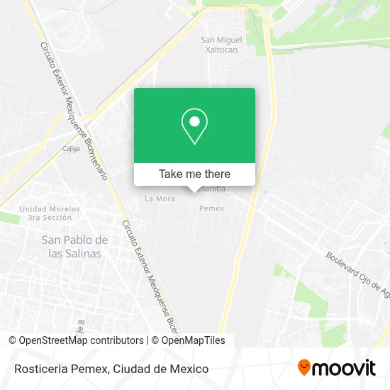 Rosticeria Pemex map