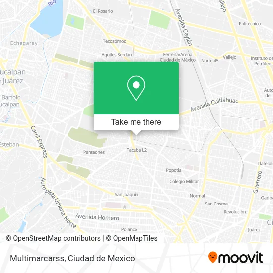 Multimarcarss map