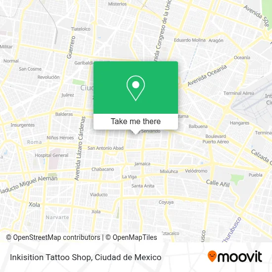 Inkisition Tattoo Shop map