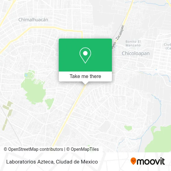 Laboratorios Azteca map