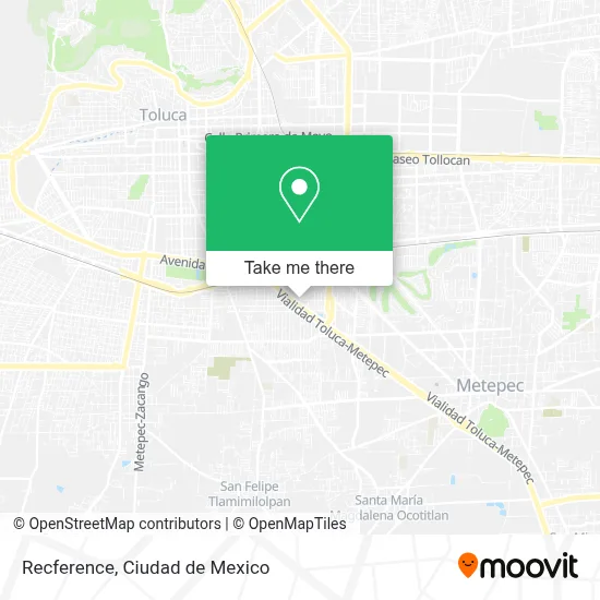 Recference map