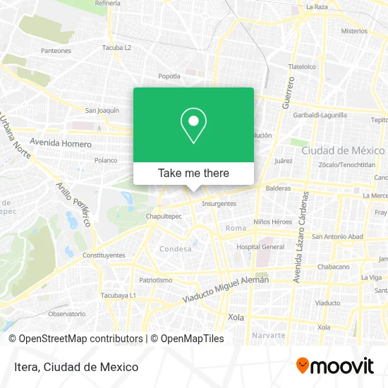 Itera map