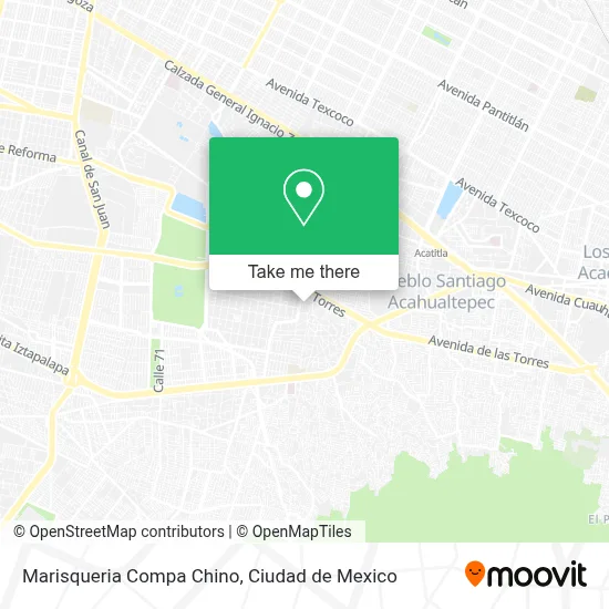 Marisqueria Compa Chino map