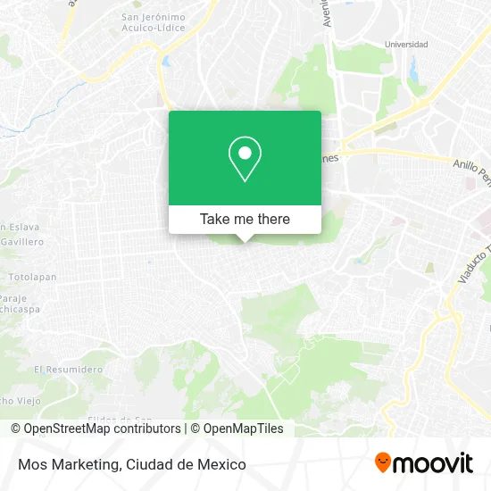 Mos Marketing map
