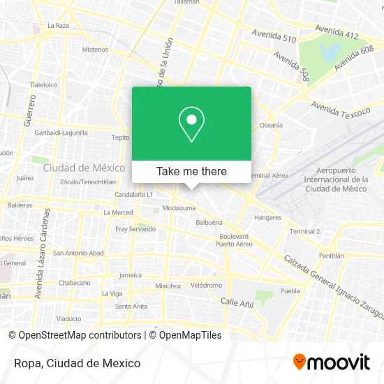 Ropa map