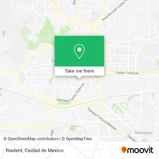 Riadent map