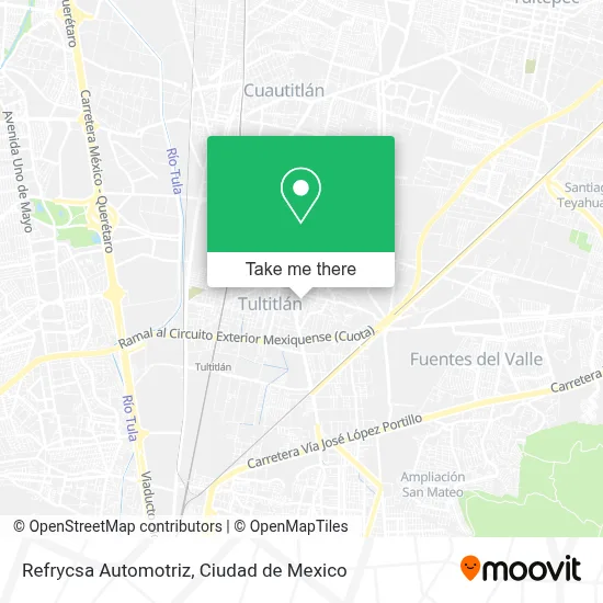 Refrycsa Automotriz map