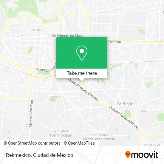 Rekmexico map