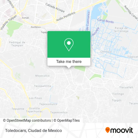 Toledocars map