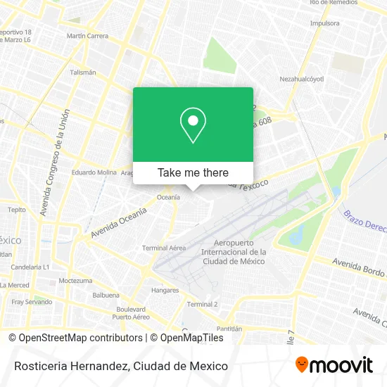 Rosticeria Hernandez map