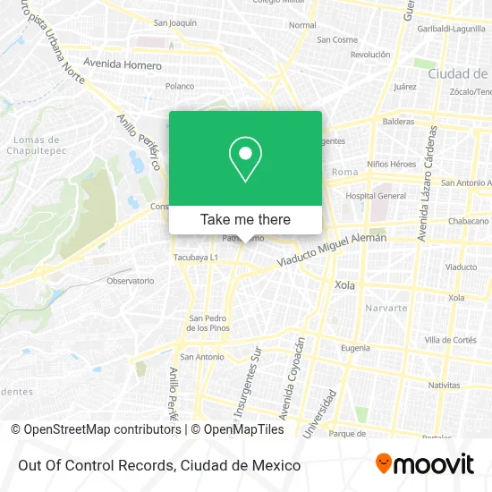 Out Of Control Records map