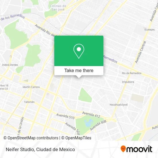 Neifer Studio map