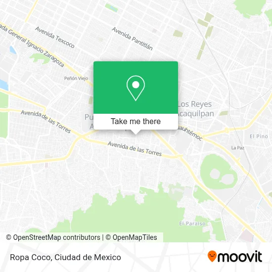 Ropa Coco map