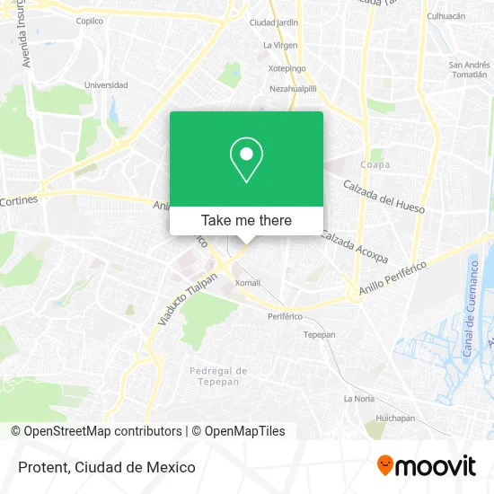 Protent map