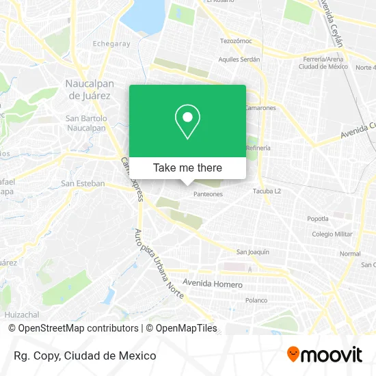 Rg. Copy map