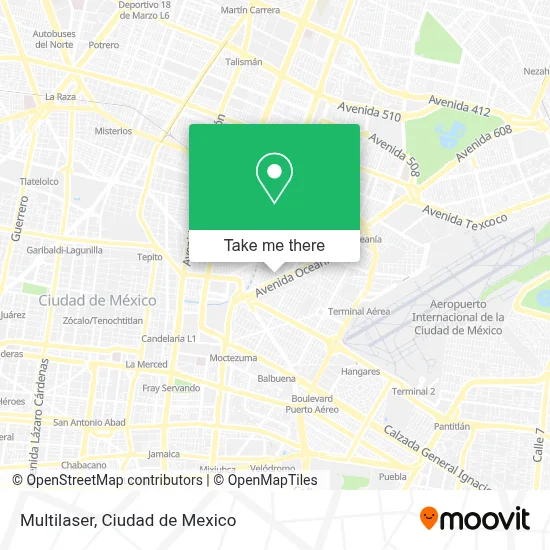Multilaser map