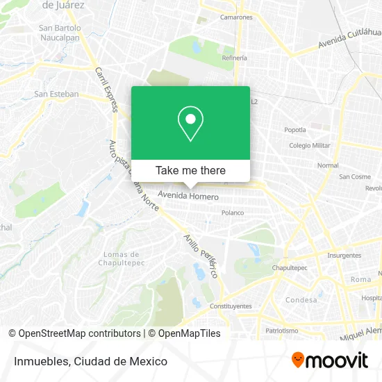 Inmuebles map