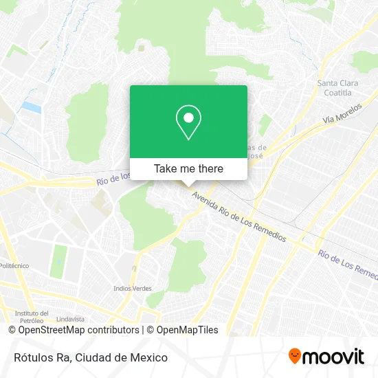 Rótulos Ra map