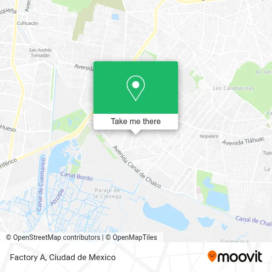 Factory A map