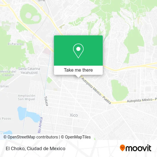 El Choko map
