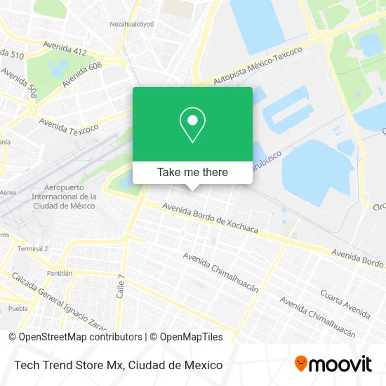 Tech Trend Store Mx map