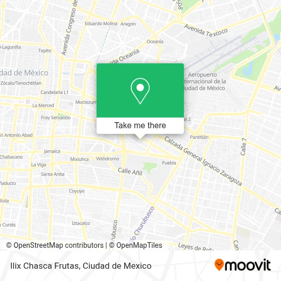 Ilix Chasca Frutas map