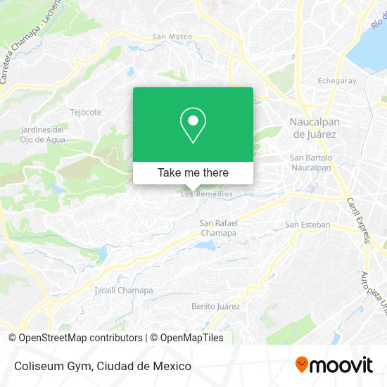 Coliseum Gym map