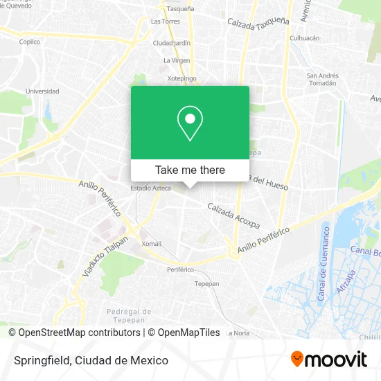 Springfield map