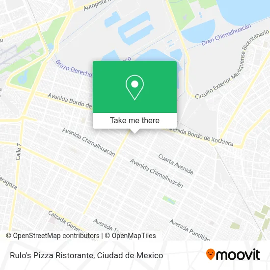 Rulo's Pizza Ristorante map