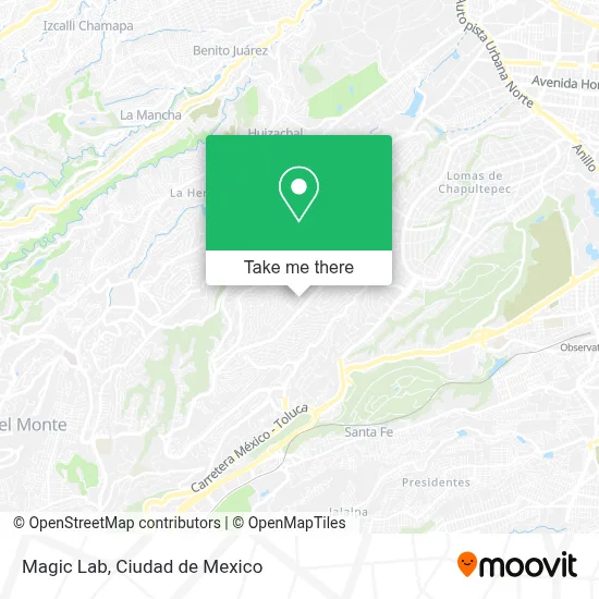Magic Lab map