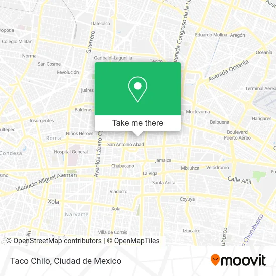 Taco Chilo map