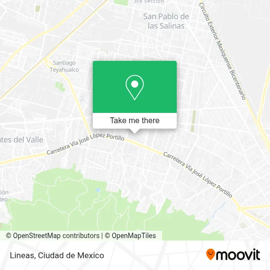 Lineas map