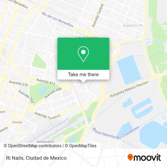 Ri Nails map