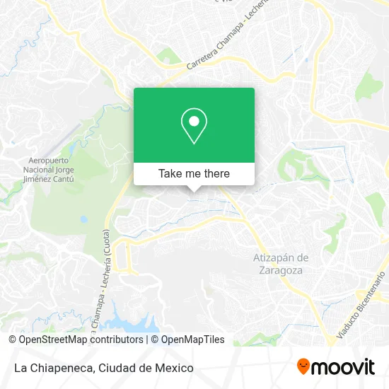 La Chiapeneca map