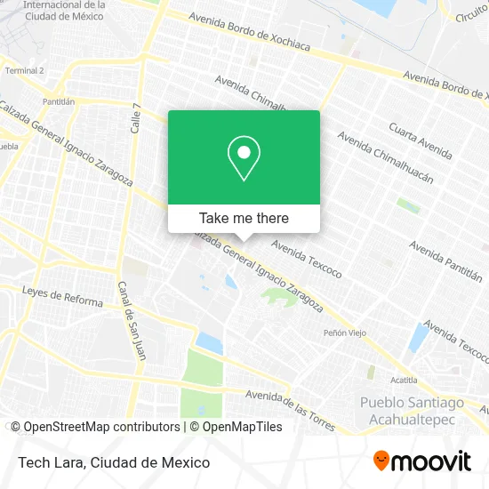 Tech Lara map