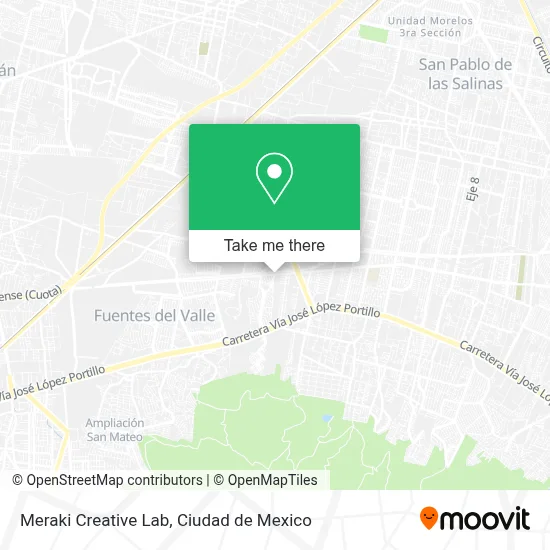 Meraki Creative Lab map